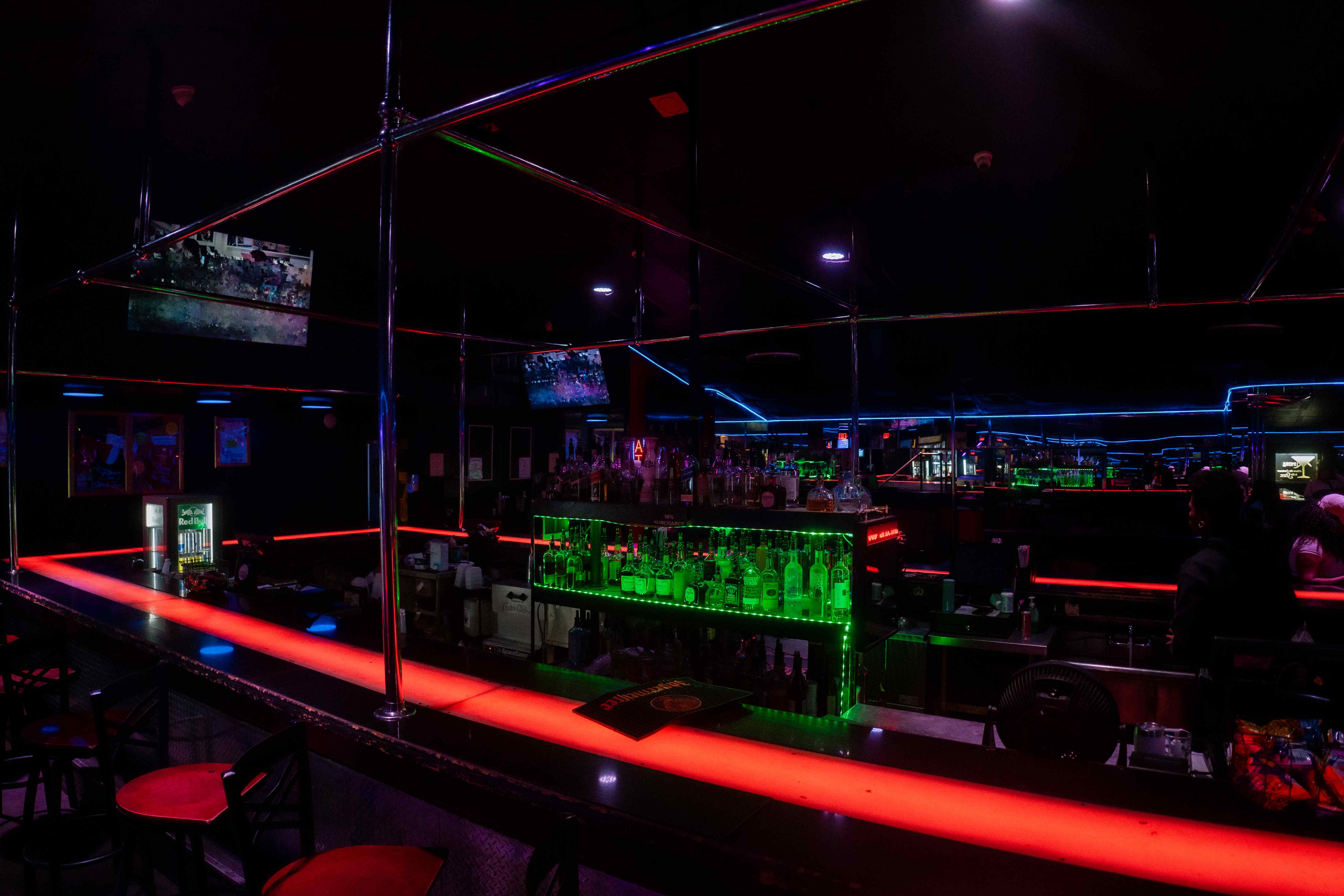Bar area neon